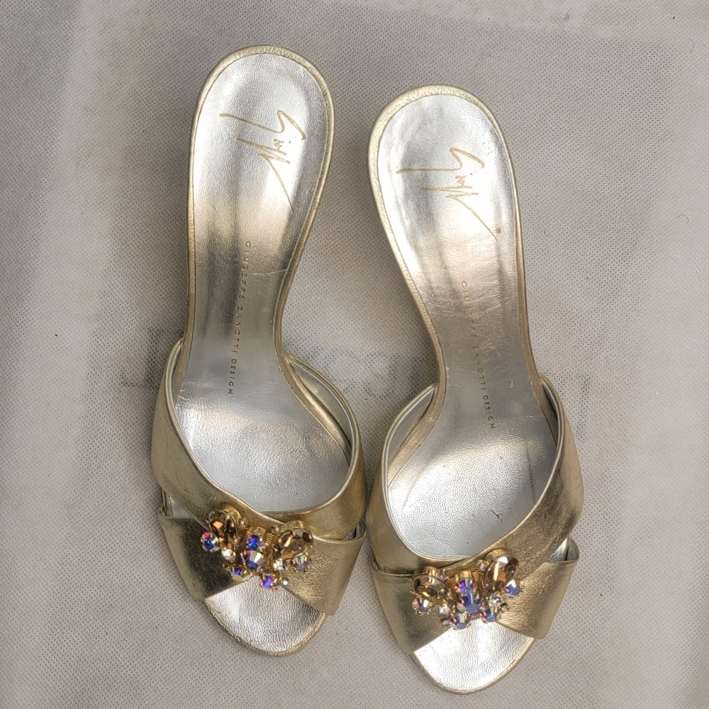 Giuseppe Zanotti Design Sahara Heels Italy Made size 7 - Picture 8 of 16
